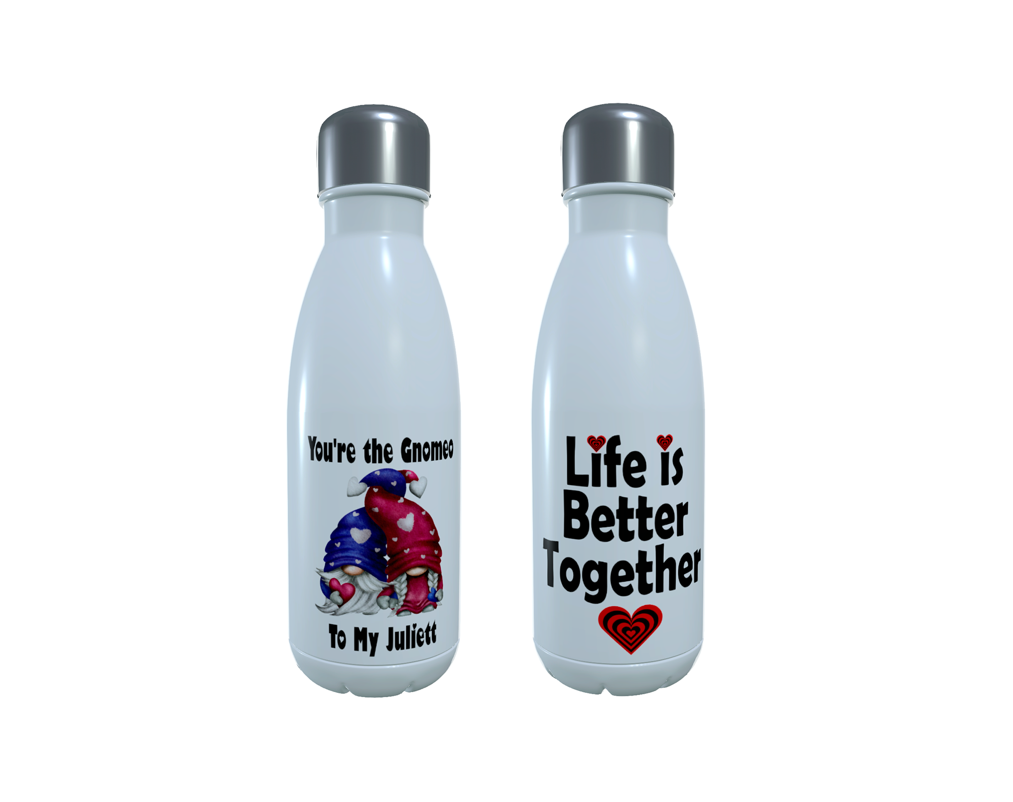 Gnomeo & Juliet Gnome Insulated Drinks Bottle, Insulated Bottle - Click Image to Close